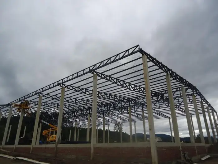 Empresa de engenharia de estruturas metálicas