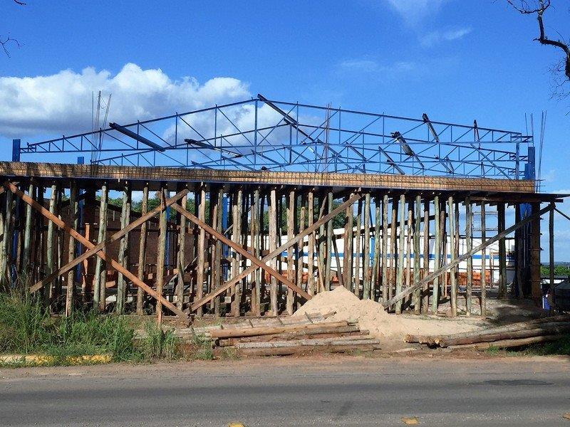 Tesouras metálicas para telhado